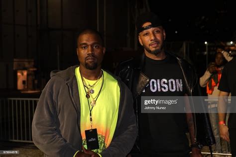 Kanye West And Swizz Beatz Attend The Nas Nasir Album Listening
