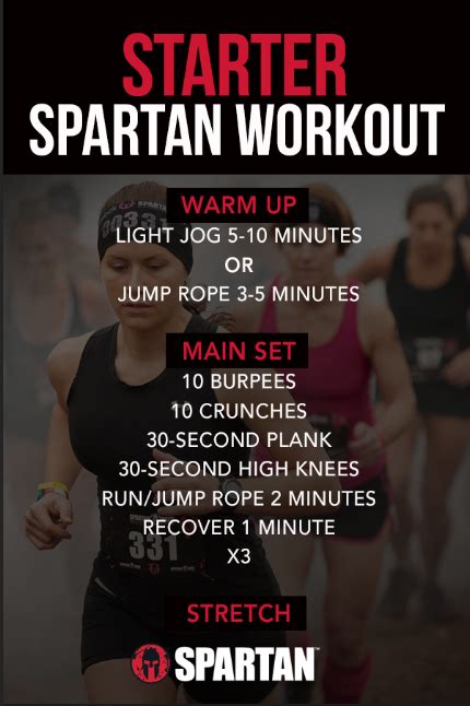 A Great 20 30 Minute Workout If Youre A New Spartan Or Thinking About