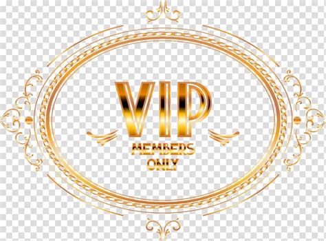 Vip Members Only Logo Business Card Circle Vip Member Transparent