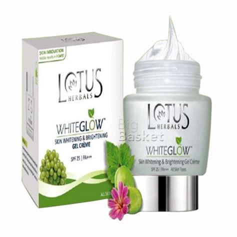 Moreover, people who eat tomatoes regularly have glowing skin because tomatoes can increase the whether you want to use skin lightening creams or natural ways on how to whiten skin fast. Buy Lotus Herbals Skin Whitening Brightening Gel Creme ...