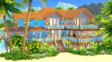 Lets Finish Building A Tropical Beach House In The Sims 4 Part 6