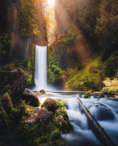 Lifewithelliott Scenic Waterfall Waterfall Beautiful Landscapes