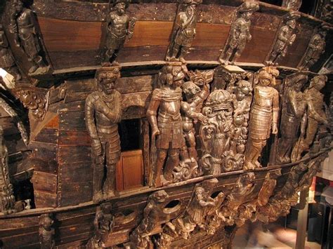 Vasa A 17th Century Warship That Sank Was Recovered And Now Sits In A