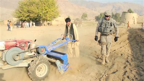 Teaching Agriculture And Business Skills To Afghan People During The