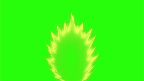 Green Aura Dragonball Animasi 30detik Youtube