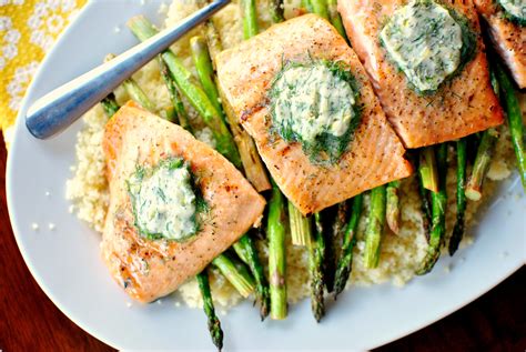 Grilled Salmon With Lemon Dill Butter Simply Scratch