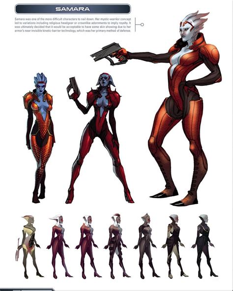Art Of The Mass Effect Universe Diseño De Personajes Mass Effect