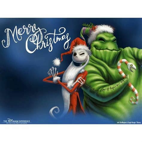 Merry Christmas With Images Nightmare Before Christmas Wallpaper