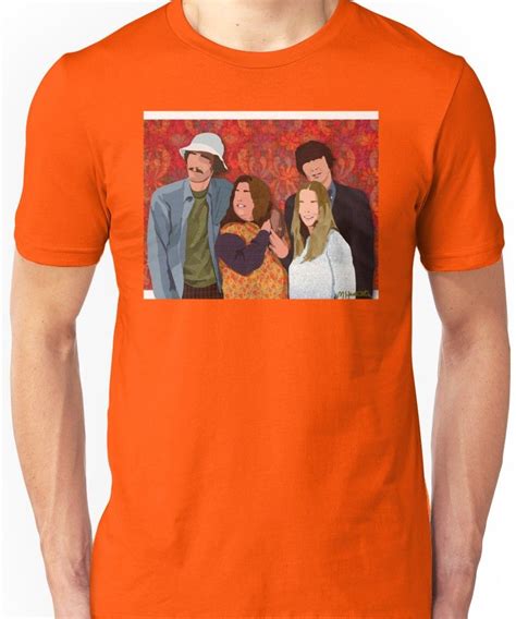 The Mamas And The Papas Digital Fabric Collage Unisex T Shirt Kitilan