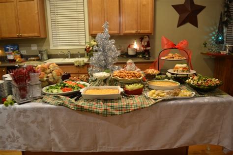 Holiday Party Buffet Table Holiday Party Buffet Christmas Buffet