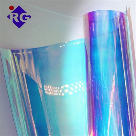 Source 70micron Self Adhesive Dichroic Iridescent Film For Glass Window