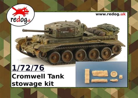 Redog 17276 British Cromwell Mk Iv Tank Scale Modelling Stowage Kit