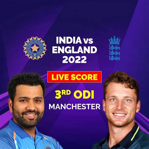Live Match Score India Vs England India 2023