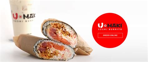 U Maki Sushi Burrito Sushi Burrito In Houston