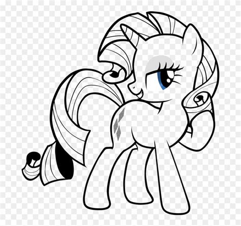 Download Drawn My Little Pony Rarity My Little Pony Drawing Rarity