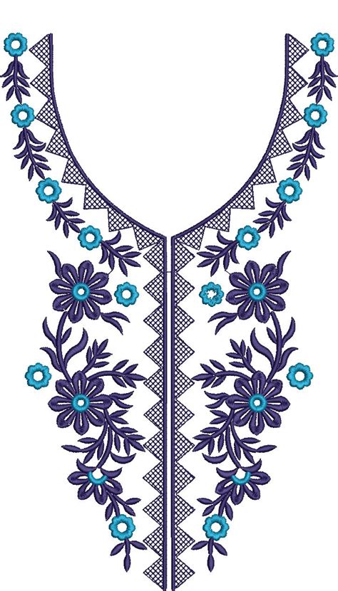 Arabian Neck High Quality Embroidery Free Design 397