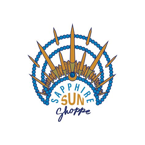 Logo Design Sapphire Sun On Behance