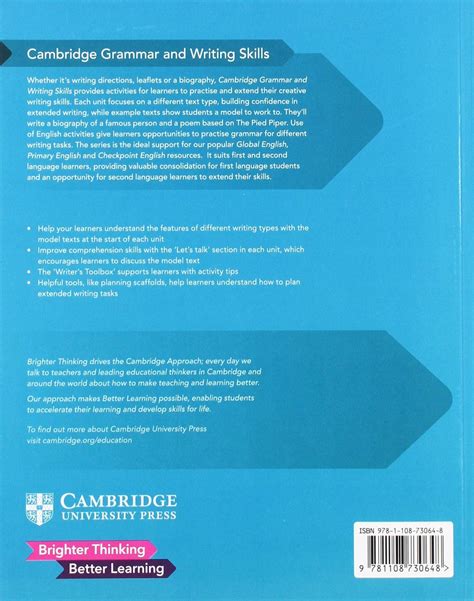 Cambridge Grammar And Writing Skills Learners Book 5