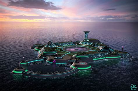Image Result For Future City Concept Art Floating City Future City City