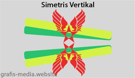 Contoh Gambar Simetris Dan Asimetris Yang Mudah Cabai