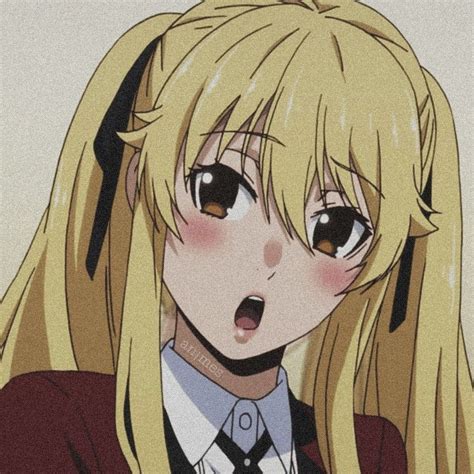 Kakegurui — Mary Saotome Anime Anime Character Drawing Anime
