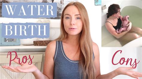 Water Birth Pros And Cons Youtube