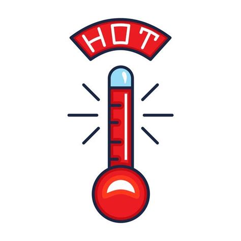 Hot Thermometer Illustration Art Print By Pixaroma X Small