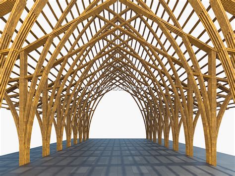 Portal Frame Structure Bambubuild