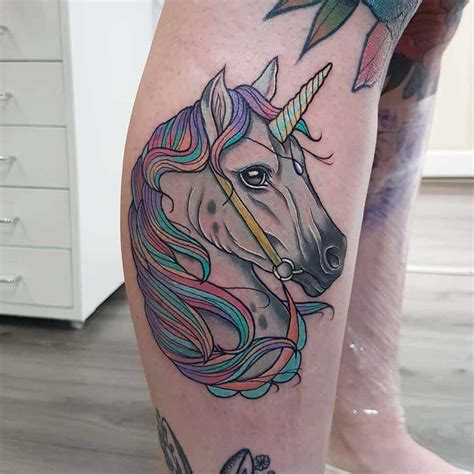 Top 78 Traditional Unicorn Tattoo Latest In Eteachers