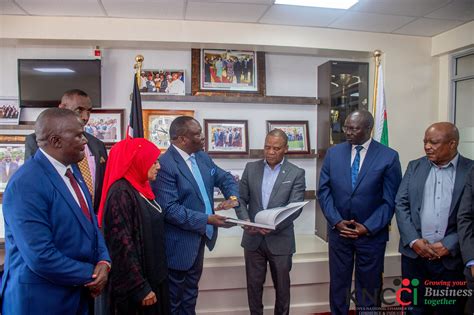 Botswanas Vice President Trade Centric Visit To The Kenya National