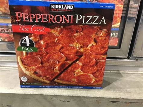 Kirkland Signature Pepperoni Pizza 4 Pack Box Costcochaser