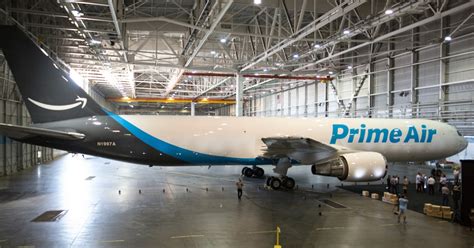 Amazons First Prime Air Cargo Plane Aims For Faster Deliveries