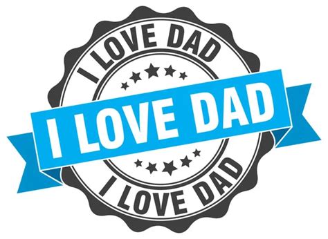 I Love Dad — Stock Vector © Ukususha 110873410