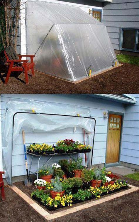 These diy greenhouse plans are perfect for those that want a multifunctional shed that they can this cheap greenhouse has a triangle door with two hinges and a wooden frame covered with plastic. 17 Simple Budget-Friendly Plans to Build a Greenhouse ...