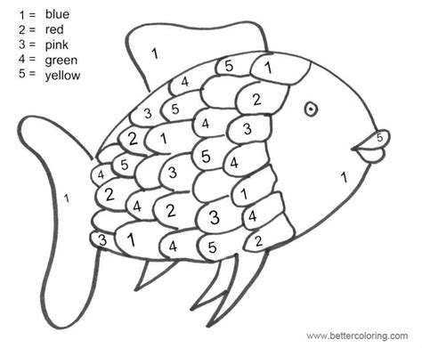 Critical rainbow fish printable | Ruby Website