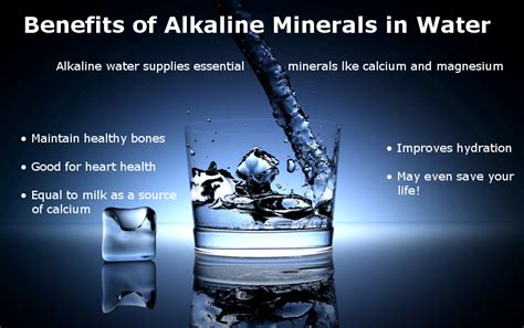 Benefits Of Drinking Alkaline Water