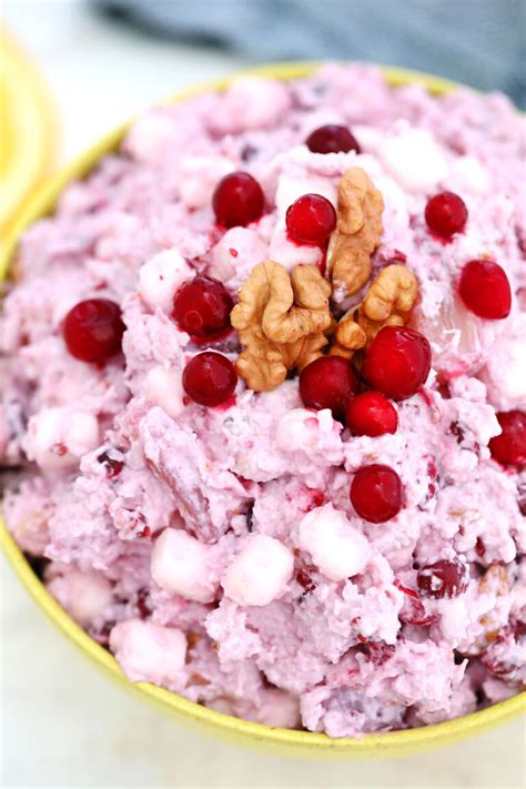 Millionaire Cranberry Salad Video Sweet And Savory Meals