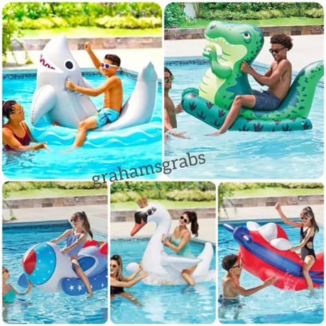 Oversized Inflatable Novelty Ride On Pool Float Members Mark Over 4 Ft