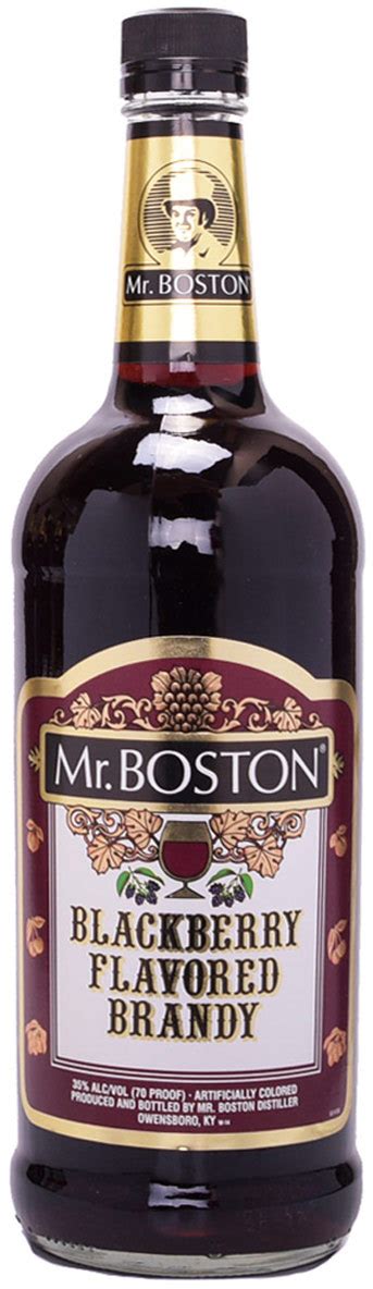 Mr Boston Blackberry Brandy Liqueur Luekens Wine And Spirits
