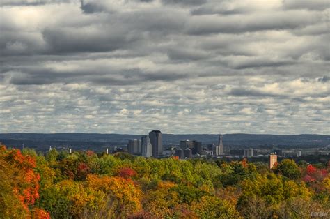 Hartford In The Fall View From Uconn Health Center Farming Flickr