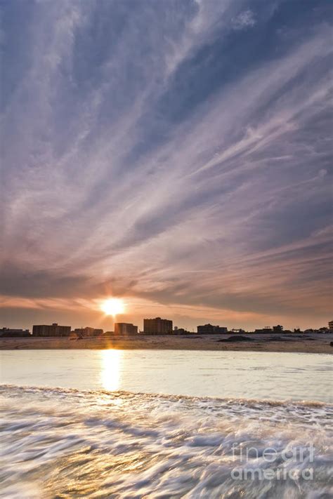 Jersey Shore Wildwood Crest Sunset Photograph By Dustin K Ryan Fine