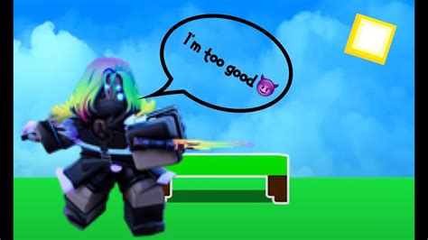 The New Evelynn Kit Is So Goodroblox Bedwars Youtube