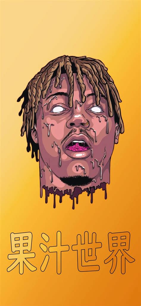 Juice Wrld Wallpaper Iphone X Chinese By Aowdkaowkd On Rap Wallpaper Iphone Wallpaper Rapper Art