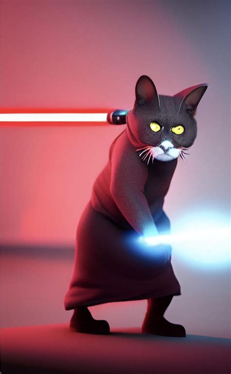 Ai Generated Jedi Cats Rstarwarsfanart