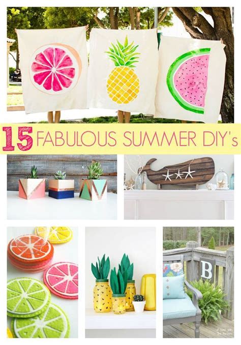Diy Summer Diy Cute Crafts For Kids