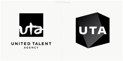 Uta Agencia De Talentos Unidos De Talentos En Hollywood Nuevo Logotipo