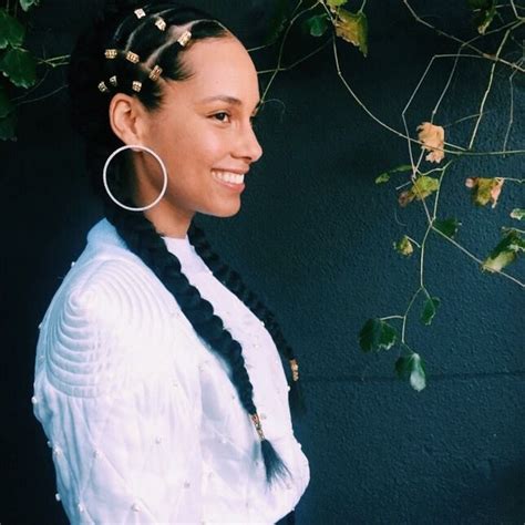 Alicia Keys Photography Cool Braid Hairstyles Braids With Beads