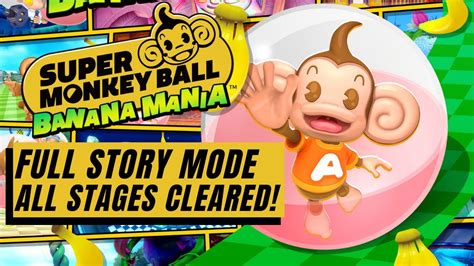 Super Monkey Ball Banana Mania 100 Story Mode Walkthrough Youtube