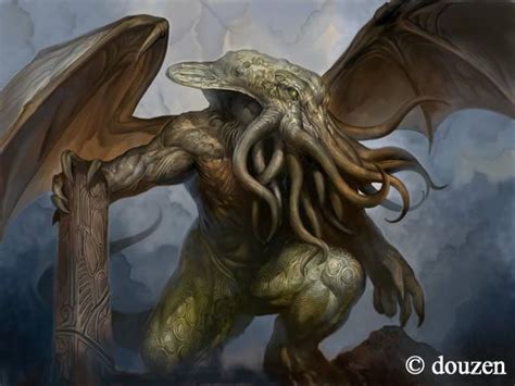 Cthulhu Illustration Mythologie Monster