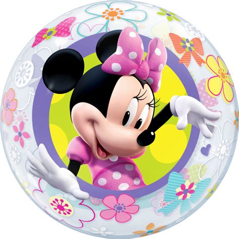 How to make minnie mouse balloon centrepiece/diy minnie mouse birthday decoration ideas. 22" DISNEY MINNIE MOUSE BOW-TIQUE BUBBLE | Balloonatic ...